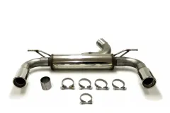 Simons Système d’échappement sport en acier inoxydable duplex 90 mm pour BMW F30 316, 318D, 320D