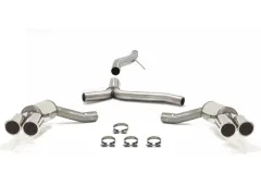 Simons Système d'échappement sport en acier inoxydable duplex L+R 2x80 mm pour Audi A5 (B8) 2wd/Quattro Coupe/Sportback/Cabrio 2.7TDI/3.0TDI homologation CE (sans inscription) #1