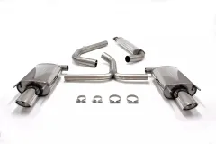 Simons Echappement sport inox duplex 90/120 mm + 90/120 mm ovale pour Opel Insignia Caravan 2WD 1.6T, 2.0T, 2.8T homologation CE #1