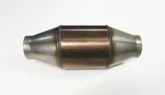 Sportkat / Rennkat 200 cellules ø 120mm - L 300mm acier inoxydable catalyseur métallique - EURO4