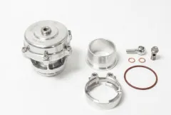 Tial Q BOV Soupape de décharge d'origine avec bride en aluminium - argent