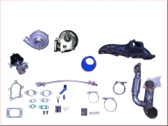 Kit turbo pour Fiat Coupé 20v + turbo jusqu'à 450 ch avec GT3071R d'Garrett + collecteur d'échappement + soupape de décharge