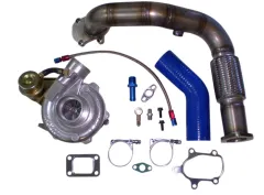 Kit turbo pour Fiat Punto GT 1.4 avec turbocompresseur GT25 + downpipe