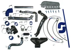 Kit turbo pour R32 V6 24v Golf 4 complet Garrett GT35 / GTX jusqu'à 515ch plug and play