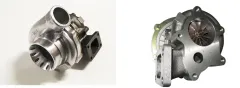 Turbocompresseur GTR-485 HF (GT3076, GT30) 485CV 70A/R-63A/R 360° Course T3 Bride