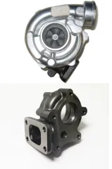 Turbocompresseur T3 320HP 42A/R-48A/R 360° Course sur roulements T3 Flasque