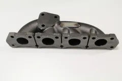 Upgrade turbocoupleur 1.8T en fonte nickelée, fendu, K03, K04, A4 A6, avec certificat de conformité selon § 19 abs.3 nr. 4 StVZO - moteur monté longitudinalement